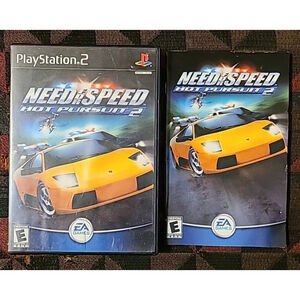 Need for Speed: Hot Pursuit 2 (Sony PlayStation 2, 2002) Black Label CIB PS2